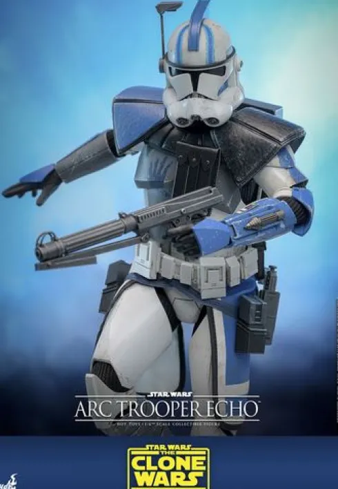 Star Wars The Clone Wars Figura Movie Masterpiece 1/6 Arc Trooper Echo