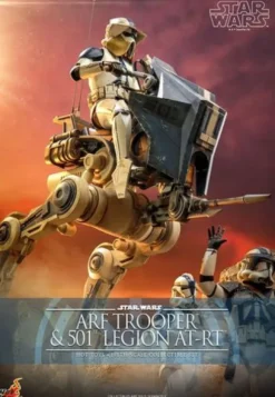 Star Wars The Clone Wars Figura 1/6 ARF Trooper & 501st Legion AT-RT 30 cm