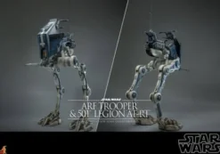 Star Wars The Clone Wars Figura 1/6 ARF Trooper & 501st Legion AT-RT 30 cm
