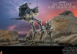 Star Wars The Clone Wars Figura 1/6 ARF Trooper & 501st Legion AT-RT 30 cm