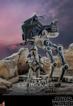 Star Wars The Clone Wars Figura 1/6 ARF Trooper & 501st Legion AT-RT 30 cm