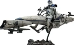 Star Wars The Clone Wars Figura 1/6 Commander Appo & BARC Speeder 30 cm