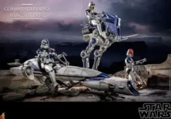 Star Wars The Clone Wars Figura 1/6 Commander Appo & BARC Speeder 30 cm