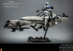 Star Wars The Clone Wars Figura 1/6 Commander Appo & BARC Speeder 30 cm