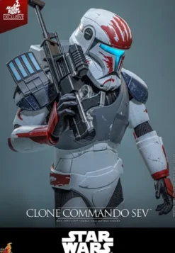 Star Wars: The Clone Wars Television Masterpiece Figura 1/6 Clone Commando Sev (Hot Toys Exclusive) 30 cm