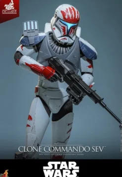 Star Wars: The Clone Wars Television Masterpiece Figura 1/6 Clone Commando Sev (Hot Toys Exclusive) 30 cm