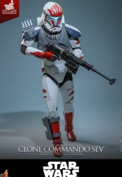 Star Wars: The Clone Wars Television Masterpiece Figura 1/6 Clone Commando Sev (Hot Toys Exclusive) 30 cm