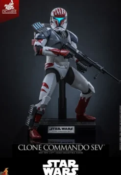Star Wars: The Clone Wars Television Masterpiece Figura 1/6 Clone Commando Sev (Hot Toys Exclusive) 30 cm