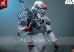 Star Wars: The Clone Wars Television Masterpiece Figura 1/6 Clone Commando Sev (Hot Toys Exclusive) 30 cm