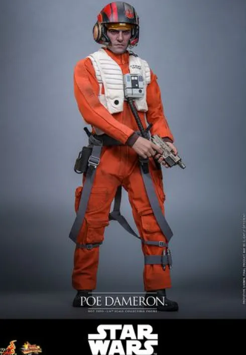 Star Wars: The Force Awakens Figura Movie Masterpiece 1/6 Poe Dameron 30 cm