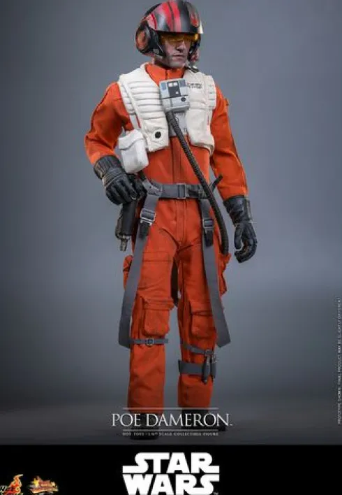 Star Wars: The Force Awakens Figura Movie Masterpiece 1/6 Poe Dameron 30 cm