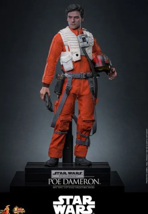 Star Wars: The Force Awakens Figura Movie Masterpiece 1/6 Poe Dameron 30 cm