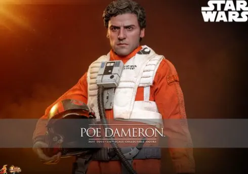 Star Wars: The Force Awakens Figura Movie Masterpiece 1/6 Poe Dameron 30 cm