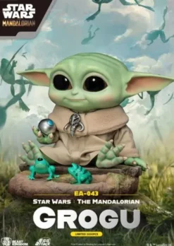 Star Wars: The Mandalorian Estatua Egg Attack Grogu 18 cm