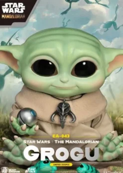 Star Wars: The Mandalorian Estatua Egg Attack Grogu 18 cm