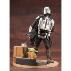 Star Wars The Mandalorian Estatua ARTFX 1/7 Mandalorian & The Child 26 cm