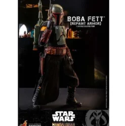 Star Wars The Mandalorian Figura 1/6 Boba Fett (Repaint Armor) 30 cm Hot Toys