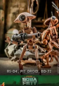 Star Wars The Mandalorian Figuras 1/6 R5-D4, Pit Droid, & BD-72