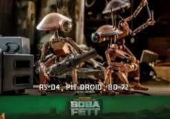Star Wars The Mandalorian Figuras 1/6 R5-D4, Pit Droid, & BD-72