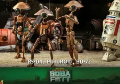 Star Wars The Mandalorian Figuras 1/6 R5-D4, Pit Droid, & BD-72