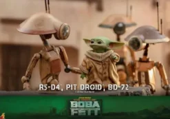 Star Wars The Mandalorian Figuras 1/6 R5-D4, Pit Droid, & BD-72