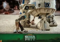 Star Wars The Mandalorian Figuras 1/6 R5-D4, Pit Droid, & BD-72