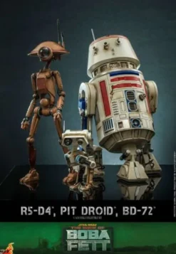 Star Wars The Mandalorian Figuras 1/6 R5-D4, Pit Droid, & BD-72