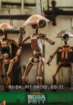 Star Wars The Mandalorian Figuras 1/6 R5-D4, Pit Droid, & BD-72