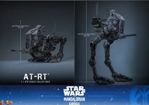 Star Wars: The Mandalorian & Grogu Movie Masterpiece Vehículo 1/6 AT-RT 60 cm