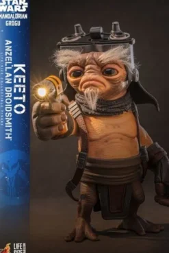 Star Wars: The Mandalorian & Grogu Life-Size Masterpiece Figura a escala real Keeto (Anzellan Droidsmith) 26 cm