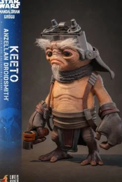 Star Wars: The Mandalorian & Grogu Life-Size Masterpiece Figura a escala real Keeto (Anzellan Droidsmith) 26 cm