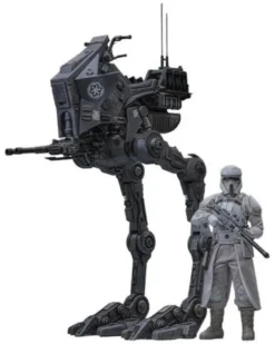 Star Wars: The Mandalorian & Grogu Movie Masterpiece Set de Figuras 1/6 Imperial Remnant AT-RT Driver & AT-RT 60 cm