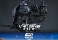 Star Wars: The Mandalorian & Grogu Movie Masterpiece Set de Figuras 1/6 Imperial Remnant AT-RT Driver & AT-RT 60 cm