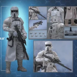 Star Wars: The Mandalorian & Grogu Movie Masterpiece Set de Figuras 1/6 Imperial Remnant AT-RT Driver & AT-RT 60 cm