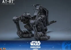 Star Wars: The Mandalorian & Grogu Movie Masterpiece Set de Figuras 1/6 Imperial Remnant AT-RT Driver & AT-RT 60 cm
