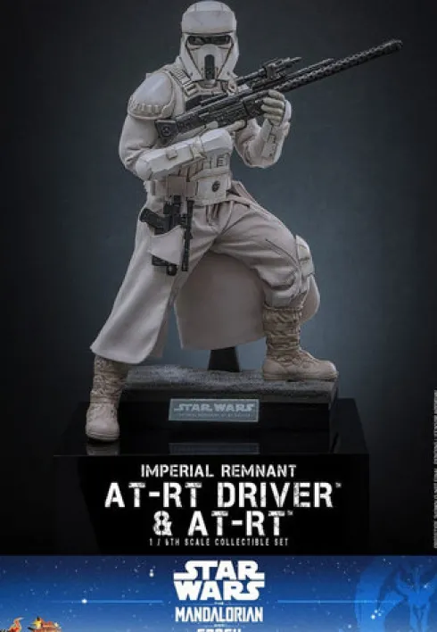 Star Wars: The Mandalorian & Grogu Movie Masterpiece Figura 1/6 Imperial Remnant AT-RT Driver 30 cm
