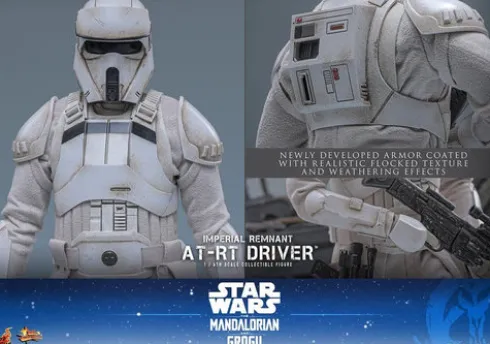 Star Wars: The Mandalorian & Grogu Movie Masterpiece Figura 1/6 Imperial Remnant AT-RT Driver 30 cm