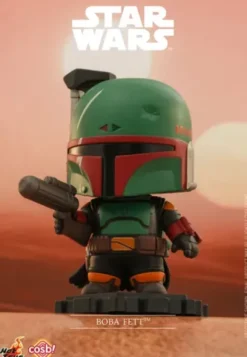 Star Wars: The Mandalorian Minifigura Cosbi Boba Fett Black 8 cm