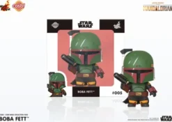 Star Wars: The Mandalorian Minifigura Cosbi Boba Fett Black 8 cm