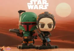 Star Wars: The Mandalorian Minifigura Cosbi Boba Fett Black 8 cm