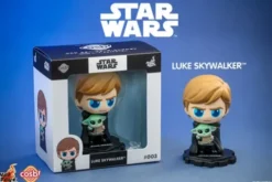 Star Wars: The Mandalorian Minifigura Cosbi Luke Skywalker Grogu 8 cm