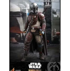 Star Wars The Mandalorian Pack de 2 Figuras 1/6 The Mandalorian & Blurrg 37 cm