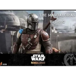 Star Wars The Mandalorian Pack de 2 Figuras 1/6 The Mandalorian & Blurrg 37 cm