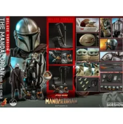 Star Wars The Mandalorian Pack de 2 Figuras 1/4 The Mandalorian & The Child Deluxe 46 cm