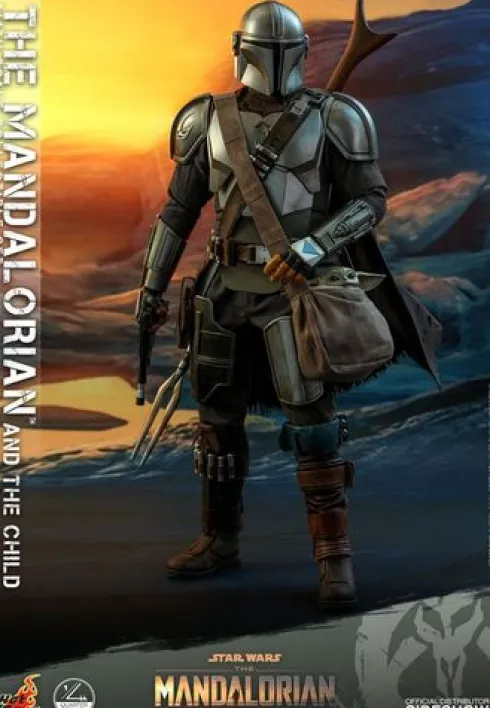 Star Wars The Mandalorian Pack de 2 Figuras 1/4 The Mandalorian & The Child 46 cm