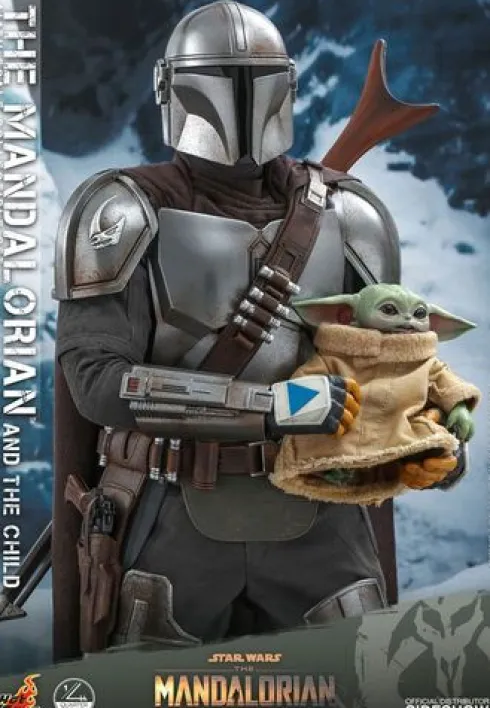 Star Wars The Mandalorian Pack de 2 Figuras 1/4 The Mandalorian & The Child 46 cm