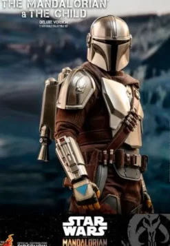 Star Wars The Mandalorian Pack de 2 Figuras 1/6 The Mandalorian & The Child Deluxe Hot Toys 30 cm