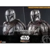 Star Wars The Mandalorian Pack de 2 Figuras 1/6 The Mandalorian & Grogu 30 cm Hot Toys