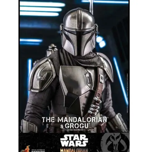 Star Wars The Mandalorian Pack de 2 Figuras 1/6 The Mandalorian & Grogu 30 cm Hot Toys