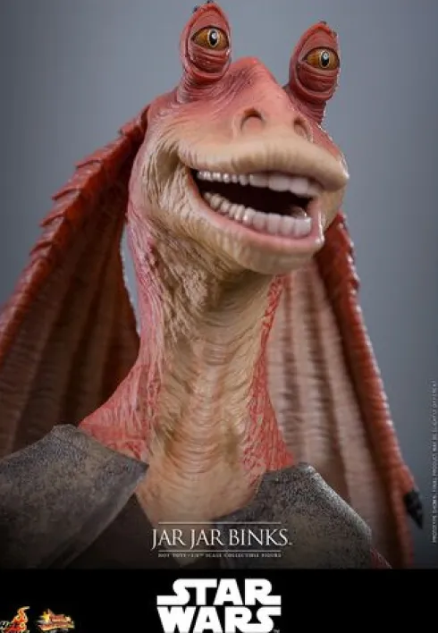 Star Wars The Phantom Menace Figura Movie Masterpiece 1/6 Jar Jar Binks 33 cm